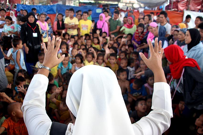 Leader: Church helping Moro evacuees not to be feared
