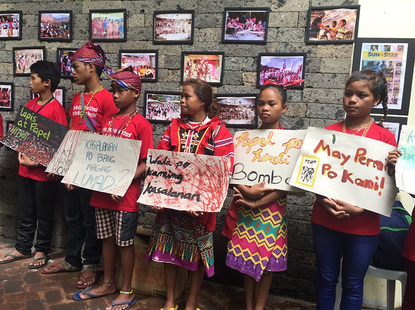 “Peace talks will solve Lumad issues, not martial law”