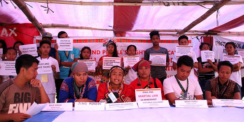 Mr. President lend us your ears  – Lumad students