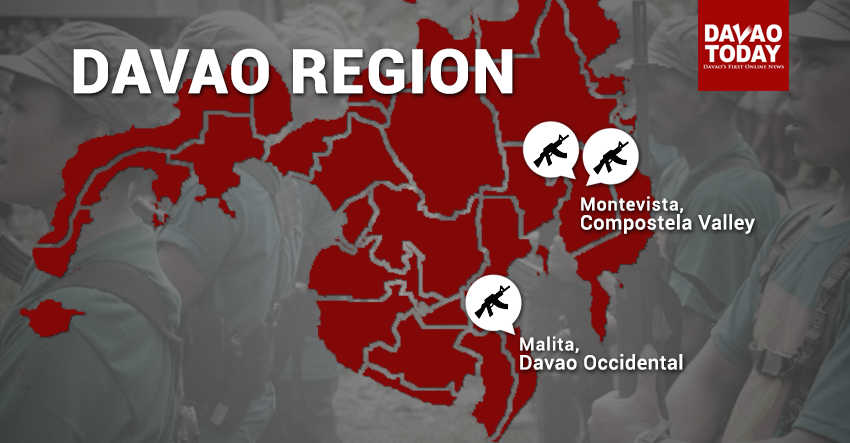 NPA killed, soldier wounded in series of clashes in Davao region