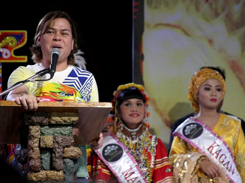 Sara pays tribute to Davao’s tribes as Kadayawan opens