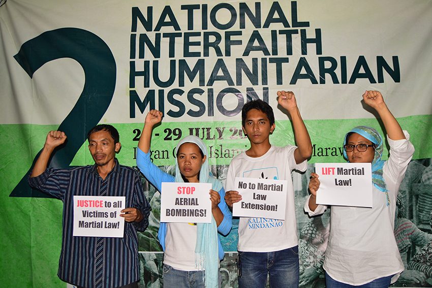 Humanitarian mission reports 309 cases of human rights violation in Marawi