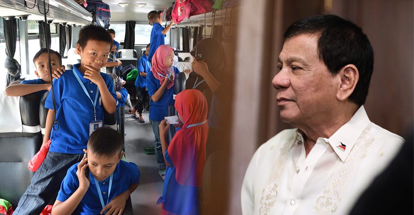 Marawi kids meeting Duterte to speak about war