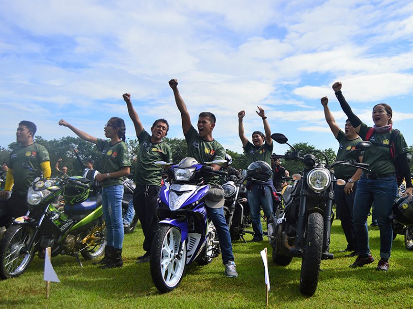 Mindanao bikers unite for troops in Marawi