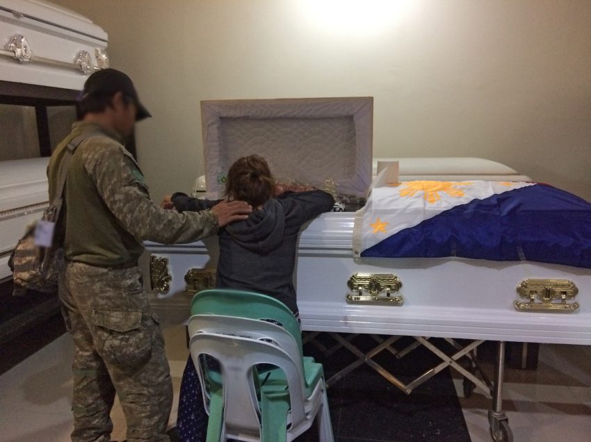 Fallen soldier’s grieving partner loses pregnancy