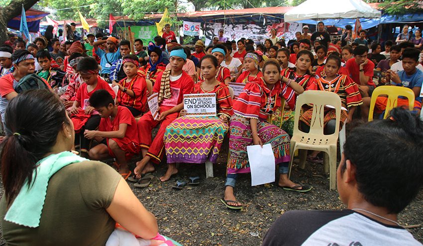 Lumad students listen to nightmares of ‘Tokhang’ victims