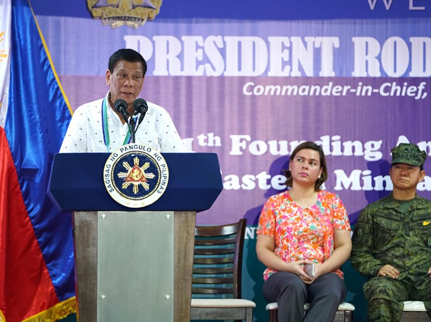 Duterte cites tension in Maguindanao at height of  Marawi ​crisis for extending ML