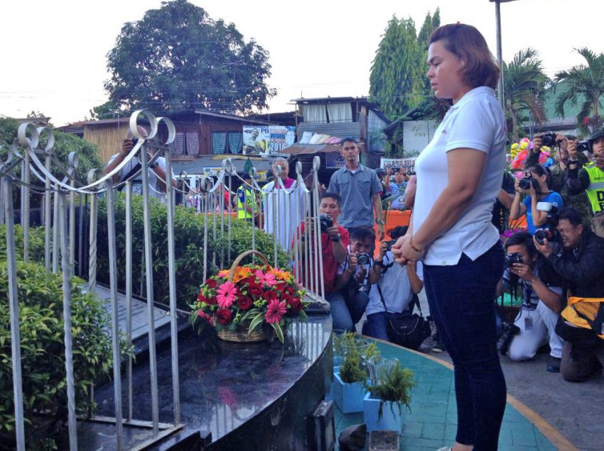 Mayor Sara lauds arrest of woman linked to Roxas bombing