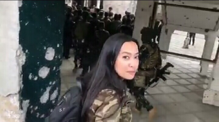 Mocha Uson under fire for visiting Marawi mosque without a hijab