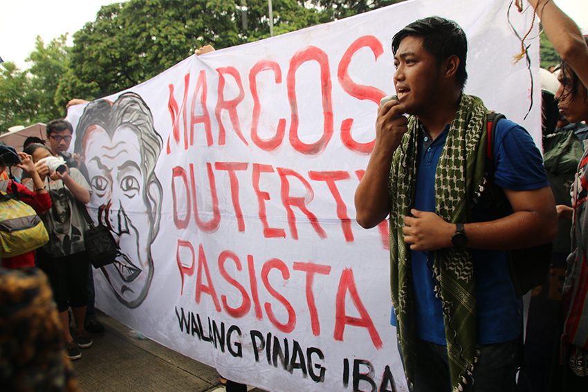 Minorities: Duterte absolving Marcos from crimes