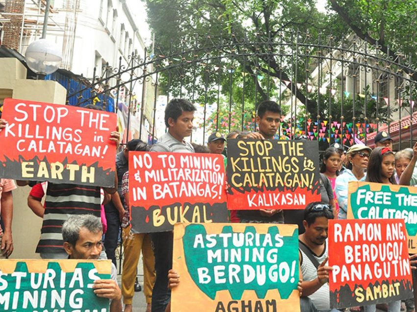 Green group hits crackdown vs environmental defenders in Batangas