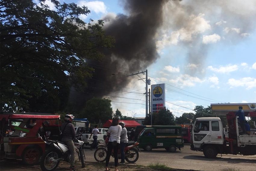 50 families homeless after fire guts residential area in Davao