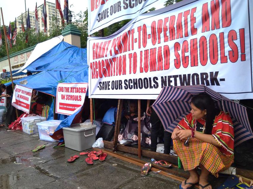 Group says  DepEd  fails to act on attacks against Lumad schools