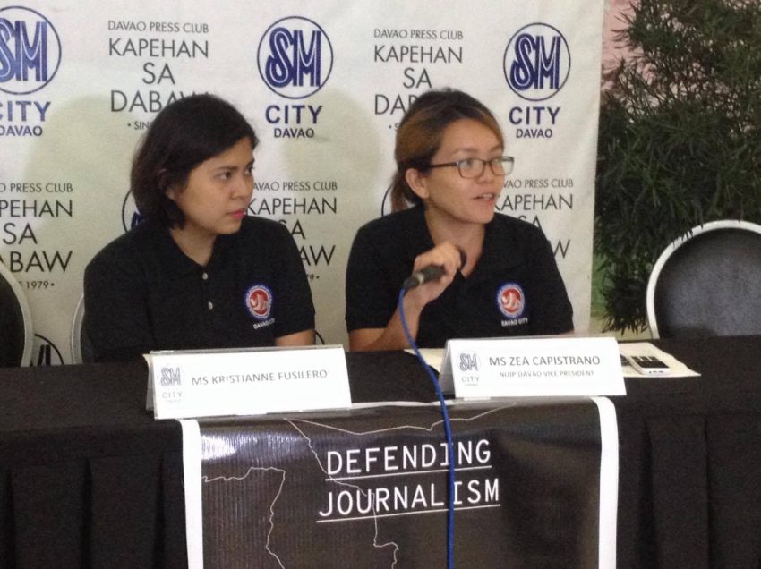 NUJP to launch book tackling journos security  in Davao