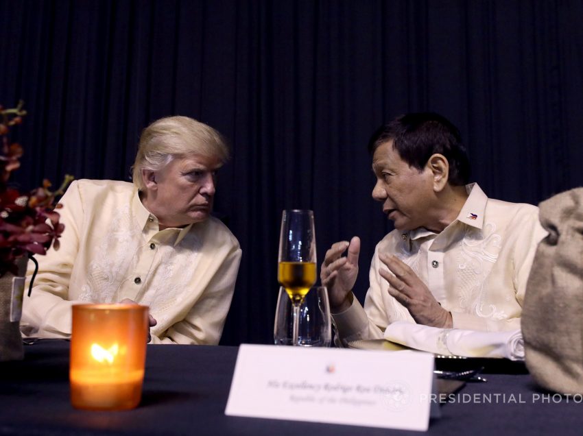 TRUMP MEETS DUTERTE