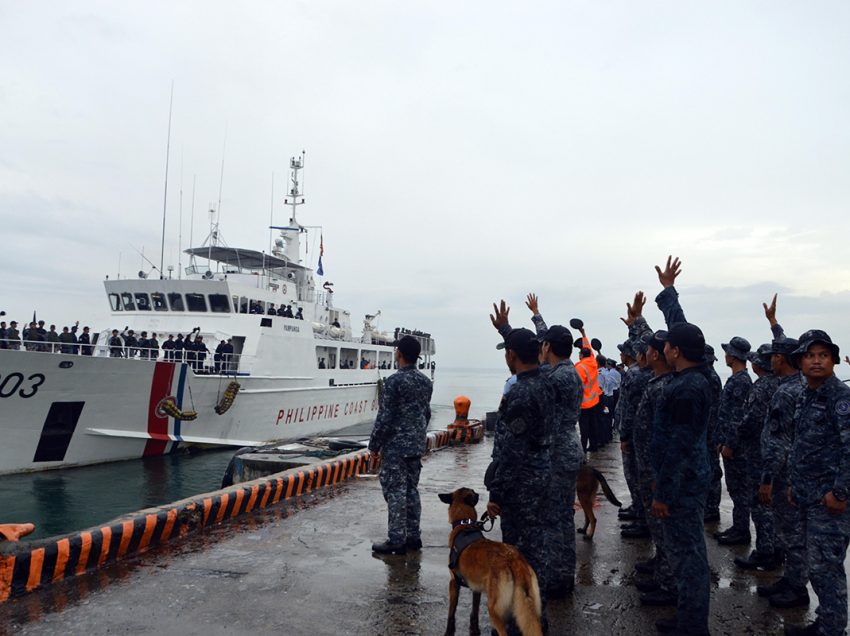 Coast guard ends tour of duty in Marawi