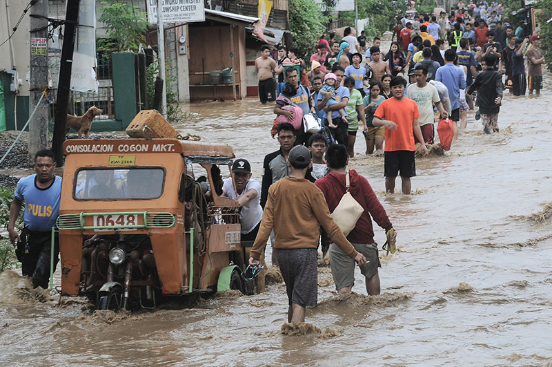 Over 500 families flee Cagayan de Oro’s flood-prone areas