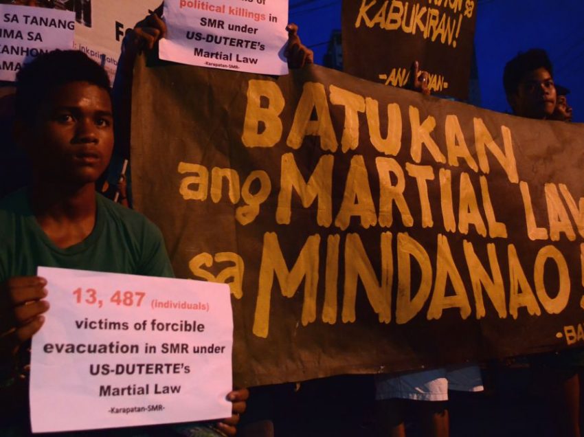 Lawmakers, activists wary of more HR violations under extended Martial Law in Mindanao