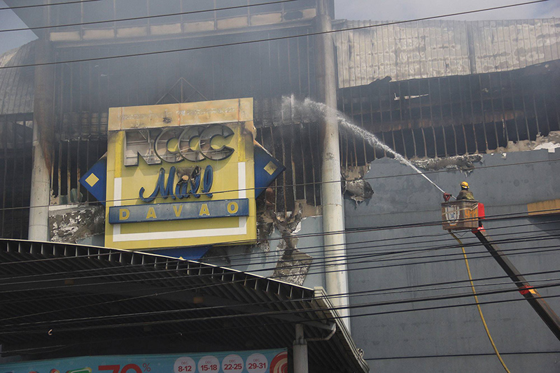 Body found as Davao City mall fire put off on Christmas Eve