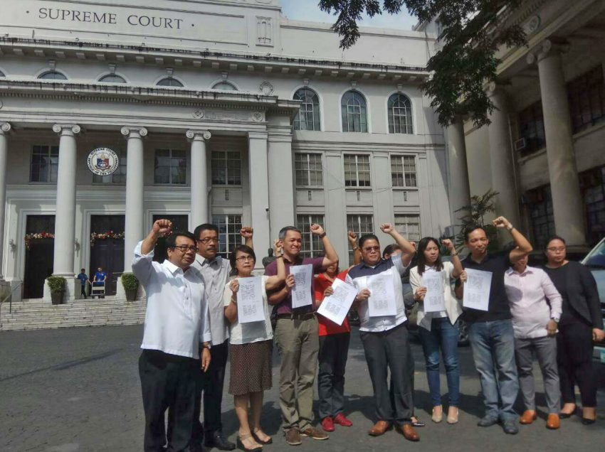 Progressive lawmakers ask SC for TRO on martial law extension