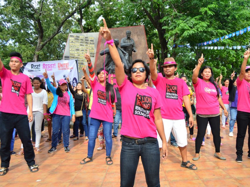 One Billion Rising in CDO gathers hundreds