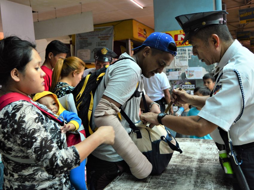 Police, transport monitors up as travelers surge during Lent