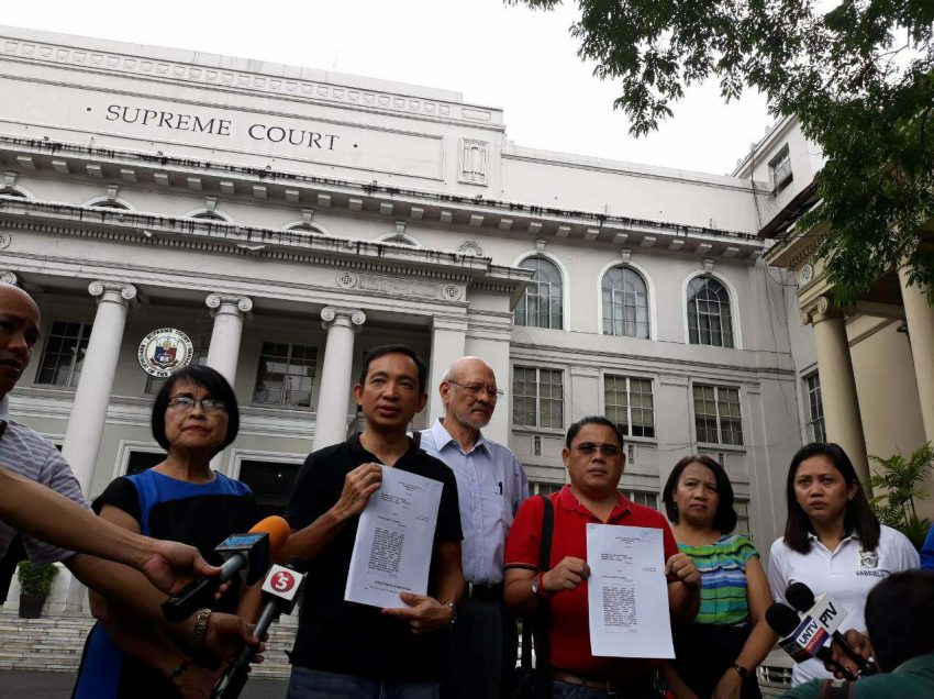 Makabayan petitions High Court to be granted opposition-in-intervention in quo warranto case