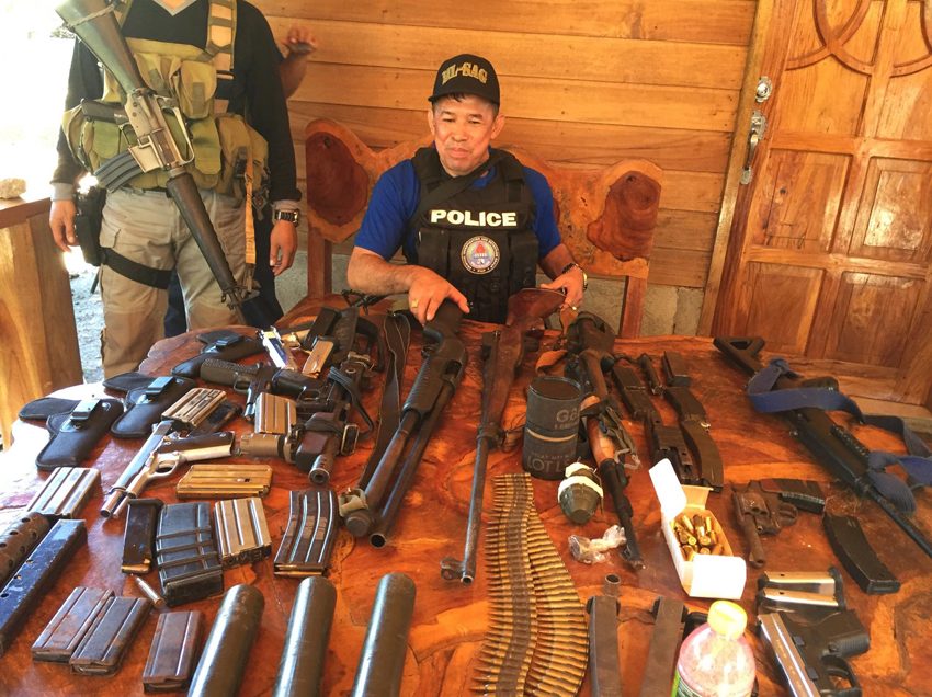 CIDG arrests Bukidnon village chief linked to Kuratong, nabs 18 others, seizes firearms