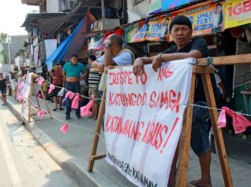 Beleaguered Salmonan residents ask PCUP, Pres. Duterte to stop demolition