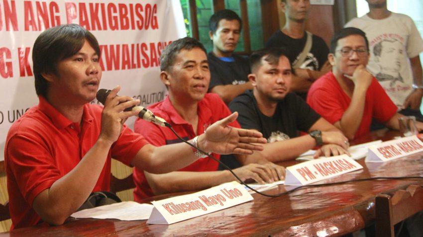 3 labor groups set unified protest for Labor Day vs Endo