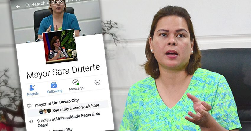 Mayor Sara warns public over fake Facebook account