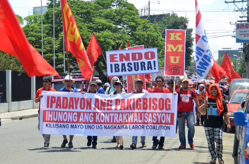 IN PHOTOS: Thousands join defiant Labor Day rally in Davao