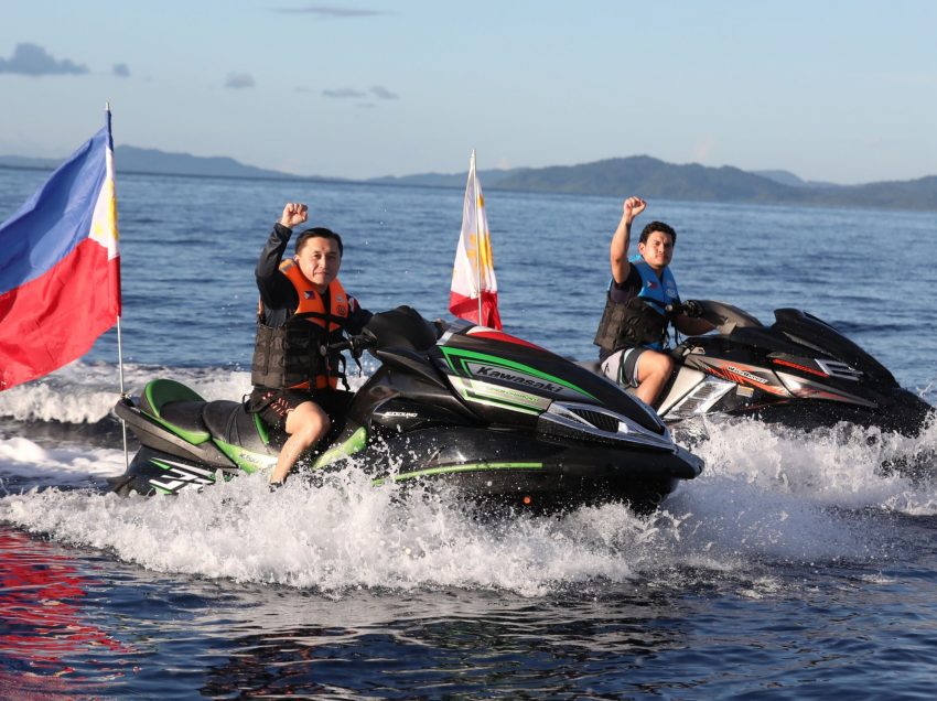 De Lima scoffs jetski, send-off