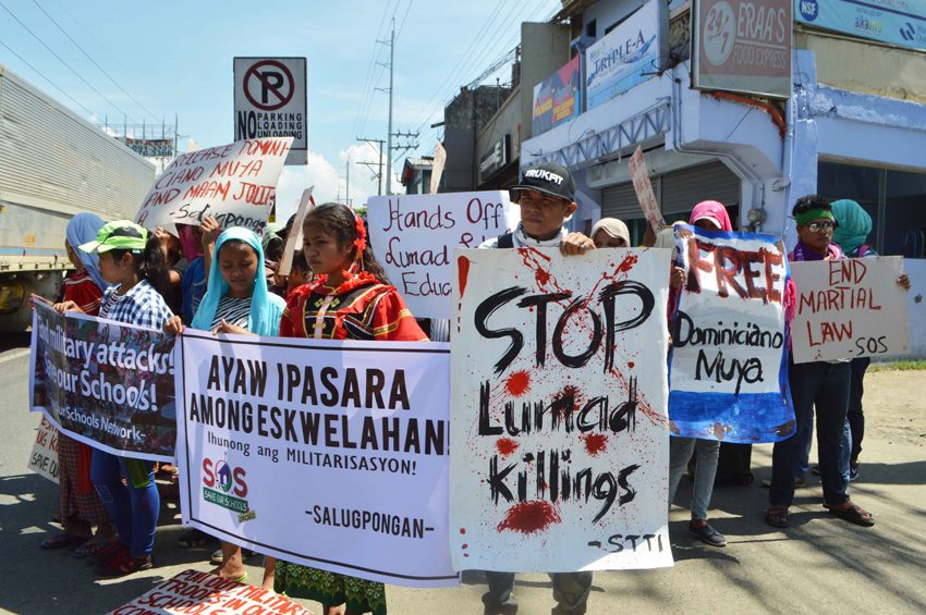 Mindanao protest rallies mark ML’s 1-year anniversary