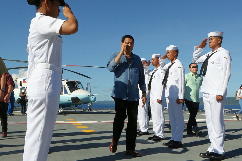 You are currently viewing Duterte’s visit to Philippine Rise declared as ‘symbolic’