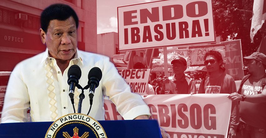 Duterte signs EO to end ‘endo’ but labor suspicious