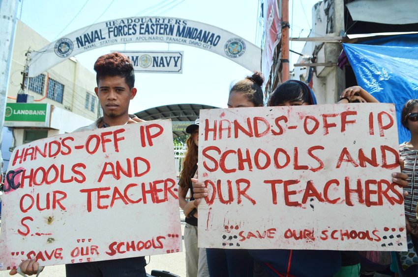 Attacks on Lumad schools continue