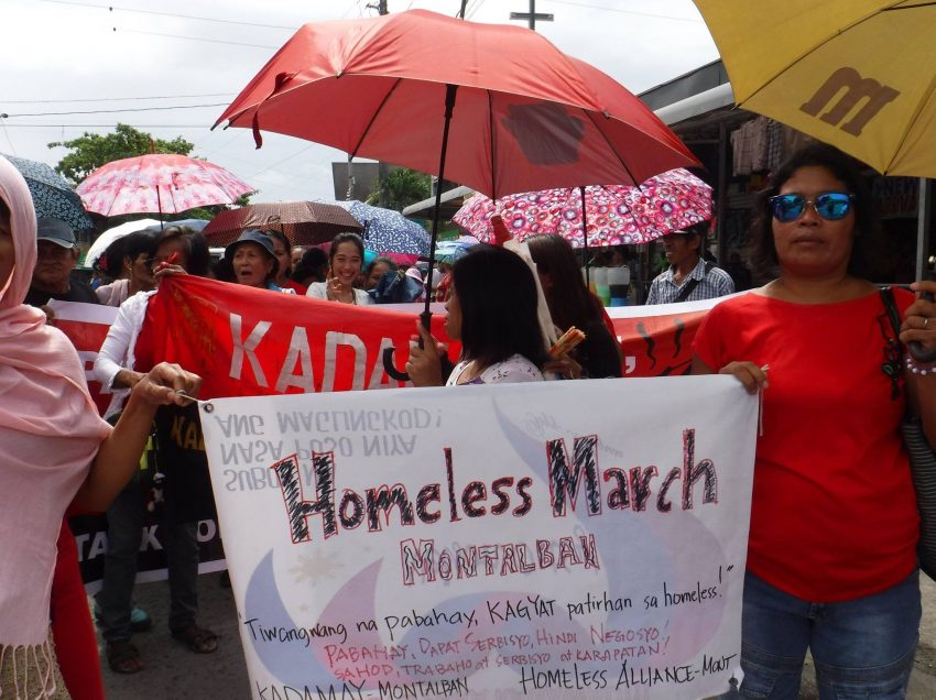 Kadamay to Duterte: Political repression to spur more actions of poor, homeless Filipinos