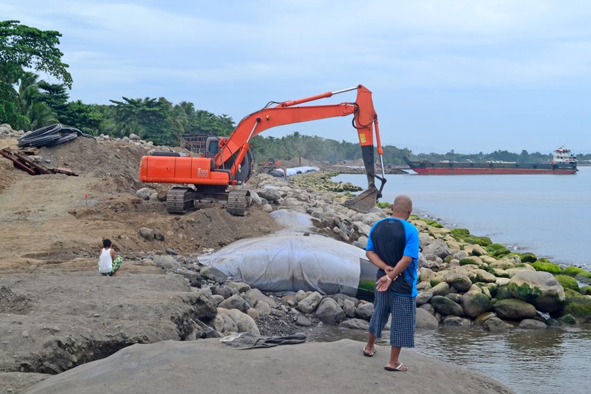 Fisherfolks ask for access to shores as coastal​ r​oad project​ goes full swing​