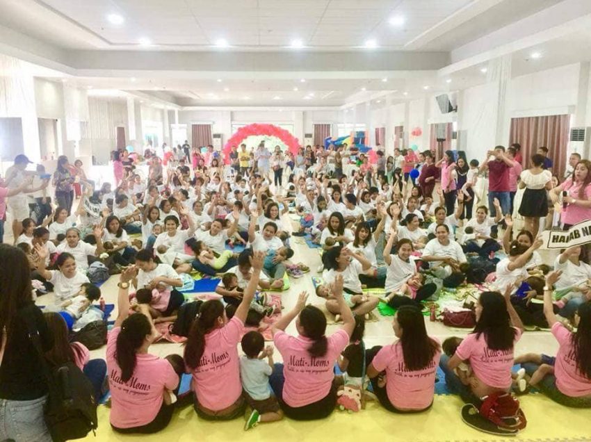 96 moms join first ‘Hakab Na!’ in Mati City