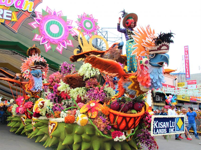 Kadayawan floats at a glance