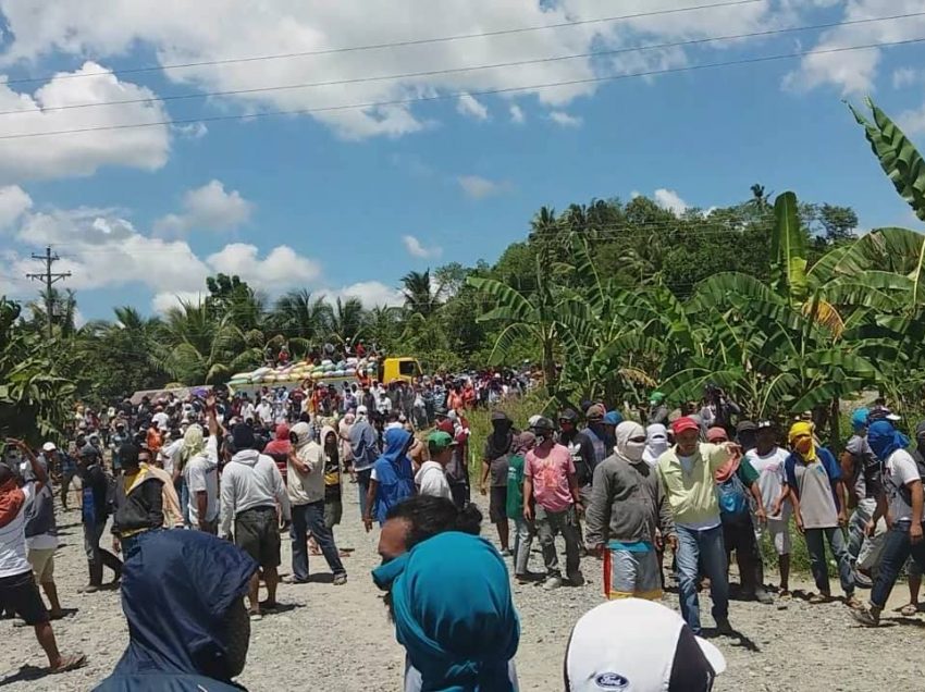 Score of Sumifru workers wounded after dispersal team attempts to disperse camp