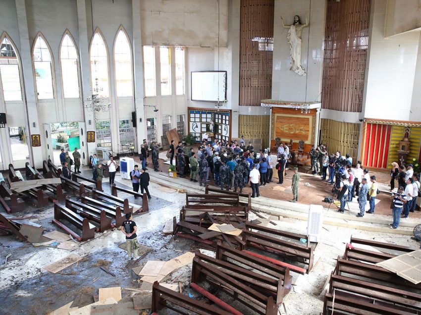 Moro group hopeful blast won’t ‘divide’ Christian, Muslims in Jolo