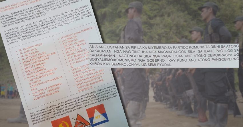 Group decries spread of red-tagging lists, flyers in CDO