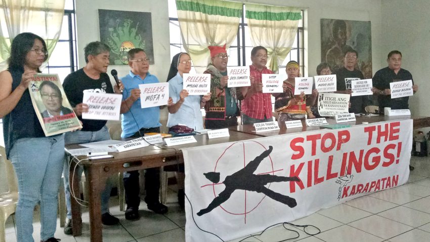 HR group alarmed over rise of cases of activists gone missing in Mindanao