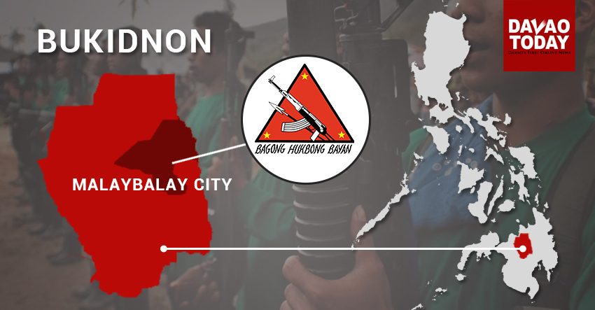 4 soldiers killed after NPAs seized firearms, raided military camp in Bukidnon