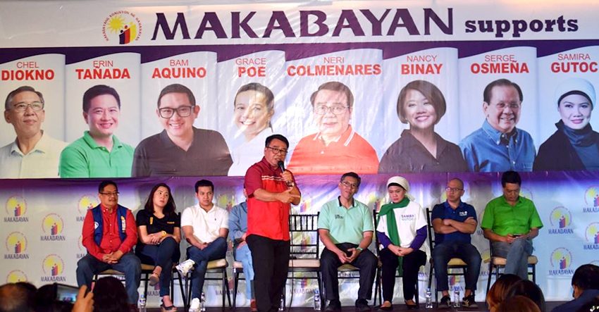 Makabayan Coalition endorses 9 senatorial bets