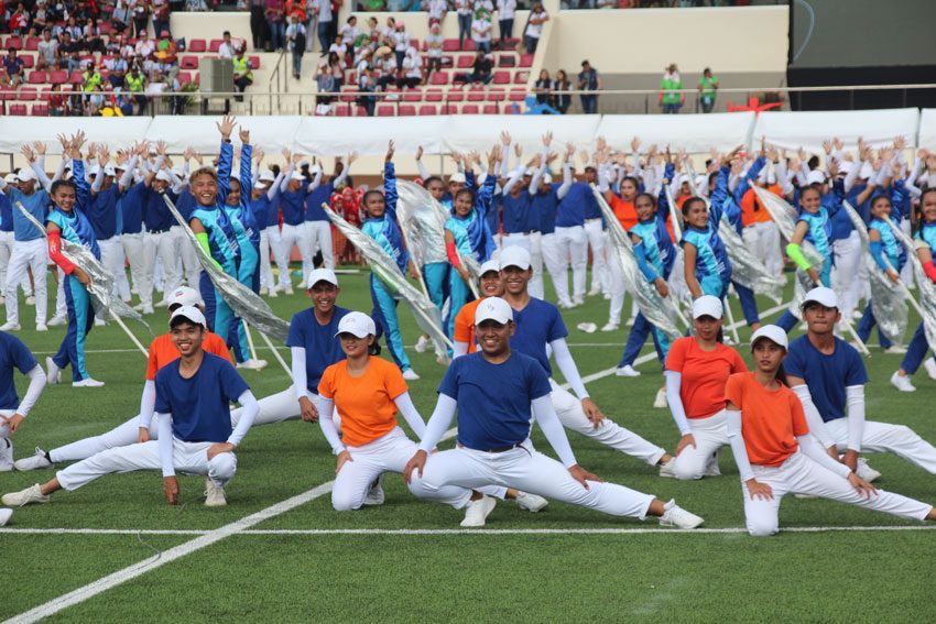 IN PHOTOS: Opening of 2019 National Games in Davao City