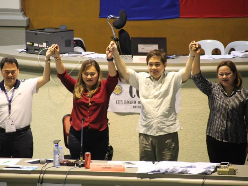 Winners in 2 districts of Davao City proclaimed by Comelec