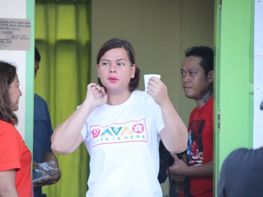 Mayor Sara confident Davao voters would go for HNP bets